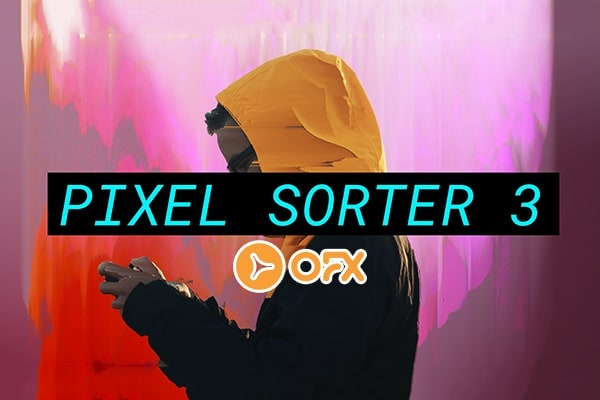 【达芬奇插件】像素方向拉伸撕裂分离特效插件 Pixel Sorter v3.0.0 Win版