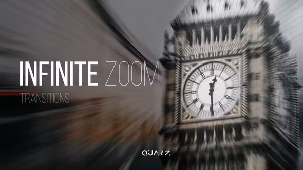 【AE/PR模板】50组视频画面无限缩放过渡效果转场预设 Infinite Zoom Transitions