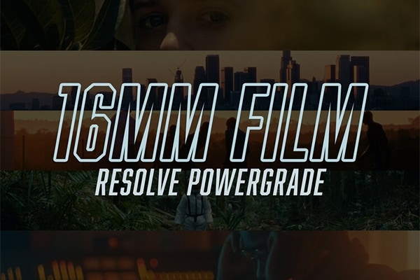 【达芬奇预设】复古16MM胶片色彩仿真模拟Power Grade节点预设 JVKE – 16mm Film Emulation PowerGrade