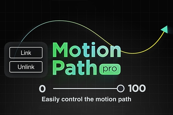 【AE脚本】运动路径链接图层制作跟随动画脚本 Motion Path Pro v1.0 +使用教程
