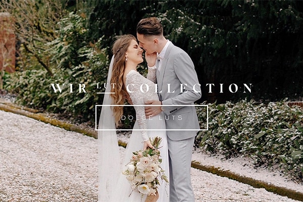 【调色预设】6款专业电影婚礼温馨浪漫柔和高光甜美肤色摄影调色LUTs预设 WIR Lut Collection – Dolce Luts
