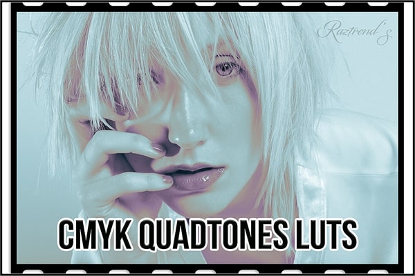 【调色预设】40款CMYK四色调单通道色彩分级风格化调色LUT预设 CMYK Quadtones LUTs
