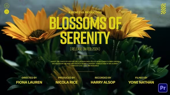 【PR模板】6款时尚大气电影纪录片开场片头标题动画 Omega Cinematic Title