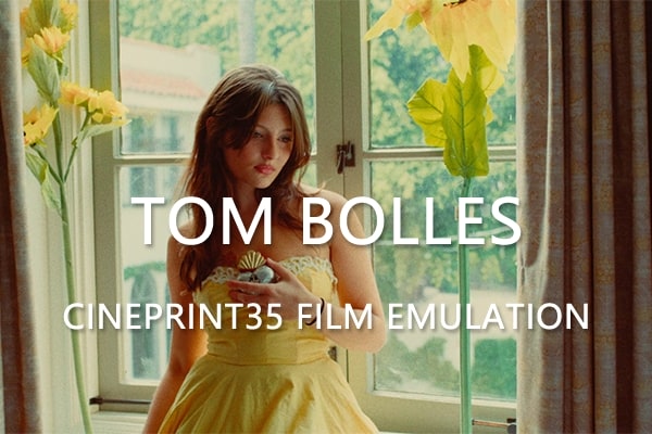 【调色预设】复古电影胶片Kodak Vision3 500T/250D，Fuji Eterna Vivid 160T色彩模拟达芬奇PowerGrade节点预设及LUT预设 Tom Bolles – CinePrint35 Film Emulation