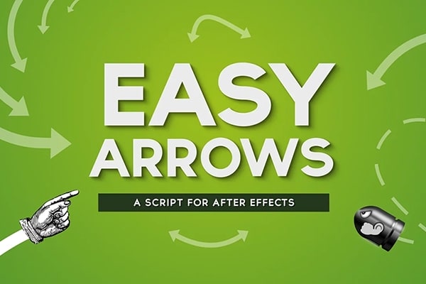 【AE脚本】快速生成制作箭头图形动画 Easy Arrows v1.5.2