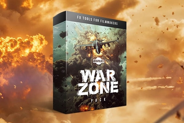 【4K视频素材】530个战争电影战斗机直升机坦克装备导弹炮击爆炸特效视频素材 BigFilms – WARZONE Pack