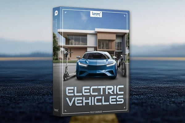 【配乐音效】1396个电动汽车行驶穿梭刹车电动机启动停止无损音效 Boom Library – Electric Vehicles