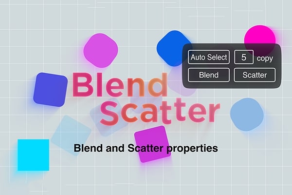 【AE脚本】图层动画混合散布属性脚本 Blend Scatter v1.6 +使用教程