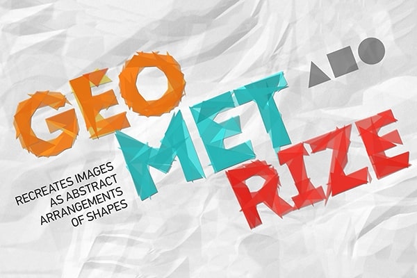 【AE脚本】抽象艺术几何图形重组排列组合动画 Geometrize! v1.1.0