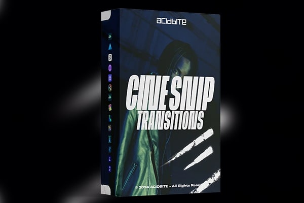 【4K视频素材】96种复古电影胶片打孔划痕扫描涂鸦视频转场特效 Acidbite – Cine Snip Transitions