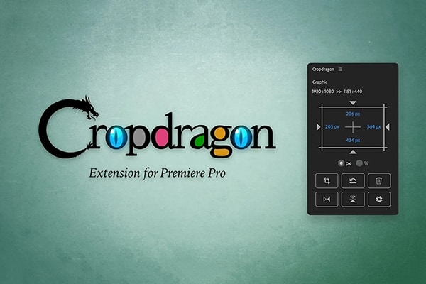 【PR脚本】剪辑序列画面自动裁剪工具 Cropdragon v1.1.1 汉化版