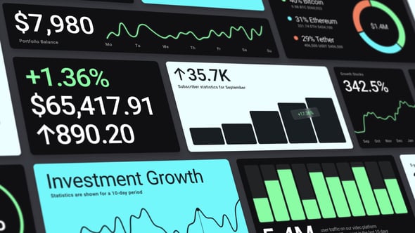 【PR模板】20个专业信息图表动态数据展示动画 Infographics | MOGRT