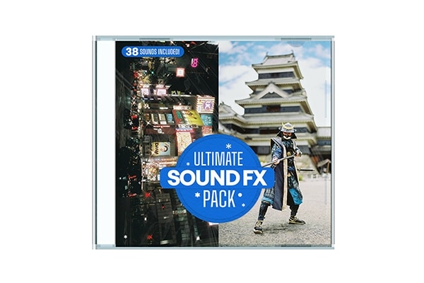 【配乐音效】38种气流呼啸冲击碰撞摄像机快门等视频转场音效 Gakuyen – Ultimate Sound FX Pack