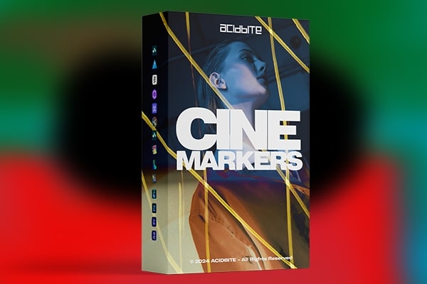 【4K视频素材】57个真实复古35MM胶片烧伤污渍划痕穿孔纹理叠加动画 Acidbite – Cinemarkers