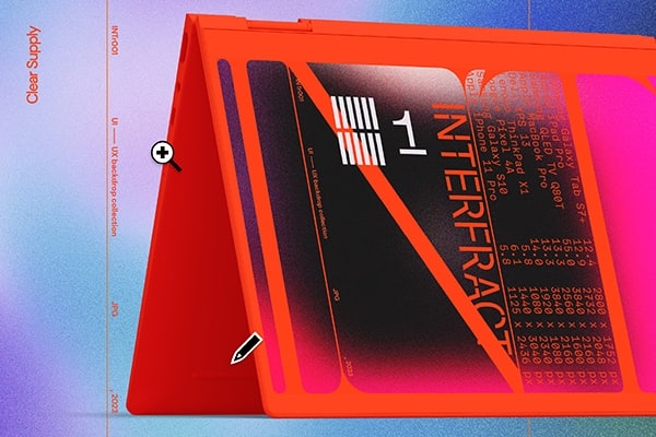 【图片素材】18款极简现代新概念酸性设计彩色渐变模糊颗粒纹理UI背景图片素材 Interfract 001