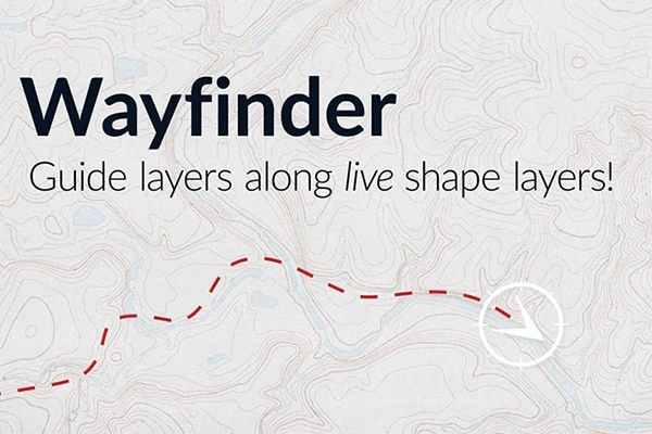 【AE脚本】图层路径跟踪动画脚本 Wayfinder v1.2.8 汉化版