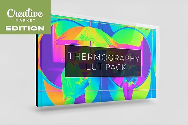 【调色预设】20款创意迷幻光谱热成像反差特效照片视频调色滤镜LUT预设 Vamify – Thermography Effect LUT Pack
