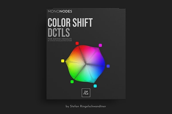【达芬奇插件】电影感色彩偏移DCTL胶片模拟调色插件 Mononodes – Color Shift DCTLS v3
