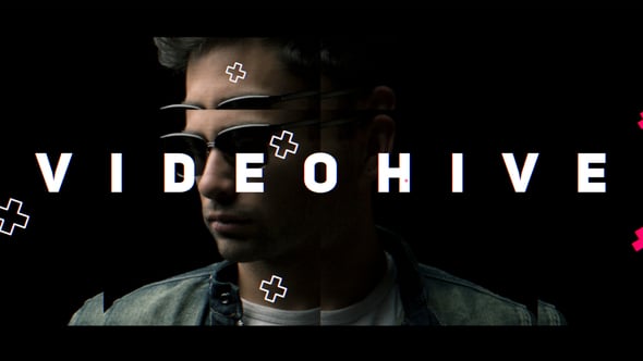 【FCPX模板】现代动感快闪切换展示片头动画(含模板音乐) Typo Opener