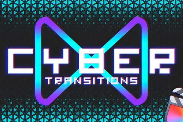 【FCPX插件】40种未来科技赛博朋克风格故障损坏干扰转场预设 IF Motion – Cyber Transitions 汉化版