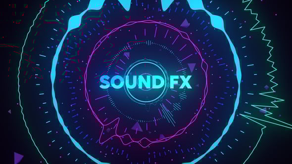 【AE模板】音乐节奏均衡器振幅可视化效果LOGO展示开场动画 Neon Equalisers Logo