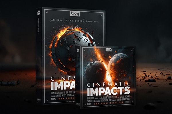 【配乐音效】4076个震撼大气紧张电影冲击碰撞打击乐字幕转场背景无损音效 Boom Library – Cinematic Impacts