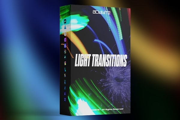 【4K视频素材】101个慢速快门流动拖尾光效转场视频动画 Acidbite – Light Transitions