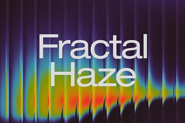 【图片素材】126款潮流酸性噪点颗粒迷幻波纹彩虹棱镜扭曲渐变模糊磨砂纹理背景设计图片素材 Fractal Haze