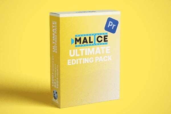 150+ Malice 高级视频剪辑编辑音效素材预设合集包 Malice ULTIMATE Editing Pack