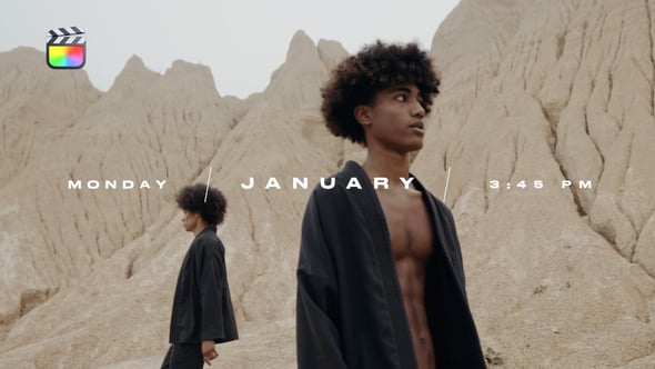 【FCPX插件】6款时尚专业电影视频Vlog自媒体开场介绍标题动画 Stylish Titles 汉化版