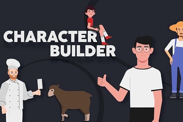 【AE脚本】二维卡通人物角色绑定动画生成器 Character Builder v1.2.5 +使用教程