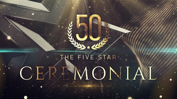 【AE模板】公司企业年会表彰颁奖典礼综艺庆典开场动画 Award Ceremony