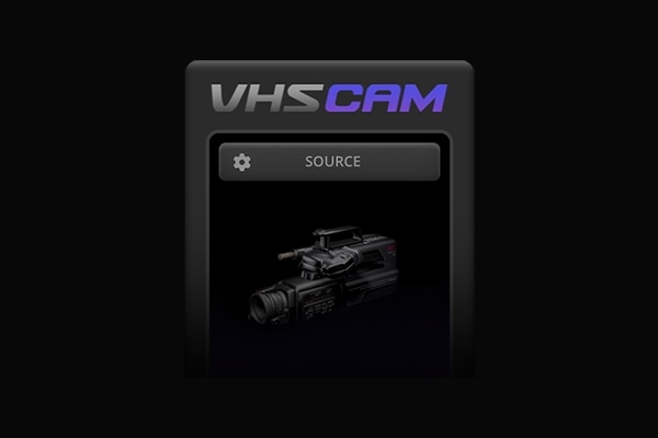 【AE脚本】一键式模拟复古老录像带VHS故障怀旧视觉效果 FredPelle – VHScam v1.1.0