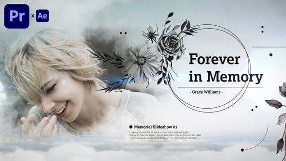 【AE/PR模板】优雅复古电影故事纪录片相册幻灯片动画 Photo Memory Slideshow