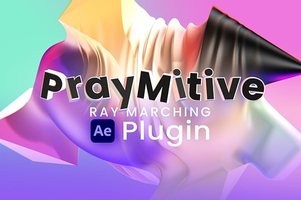 【AE插件】三维几何物体无限平滑布尔运算3D图形动画 PrayMitive v1.1.2 汉化版 +使用教程