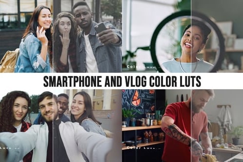 【调色预设】30款手机自拍人像旅行Vlog视频摄影调色LUT预设 Smartphone and Vlog Color LUTs