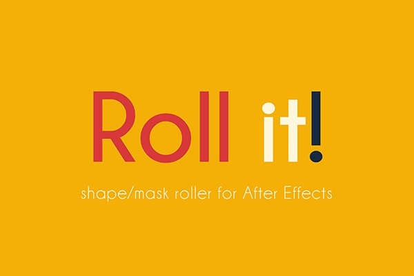 【AE脚本】趣味滚动旋转车轮MG动画制作脚本 Roll It! v1.3.1 +使用教程