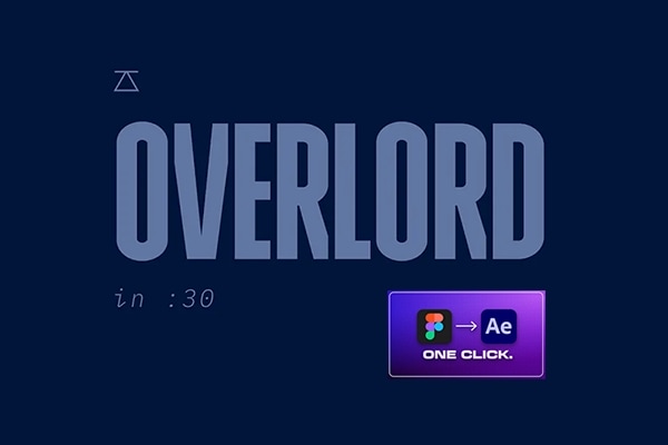 【AE脚本】AI与AE实时交互联动MG动画制作工具 Overlord v1.27 汉化版 +使用教程