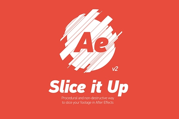 【AE脚本】图形图层随机切片分割效果动画脚本 Slice it Up 2 v2.1.2 汉化版 +使用教程