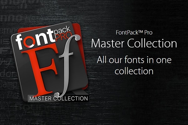 【字体】7400款创意图文排版艺术设计英文字体合集 Summitsoft FontPack Pro Master Collection 2025