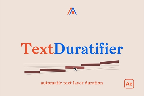 【AE脚本】自动调整文本层持续时间动画脚本 TextDuratifier v1.1.0 汉化版