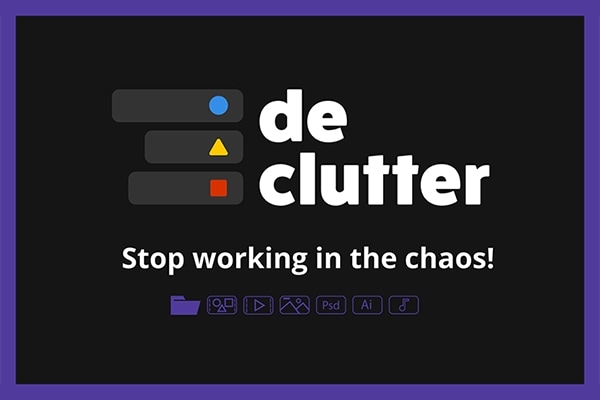 【AE脚本】工程项目结构组织资产清理分类管理优化工具 Declutter v1.5.1