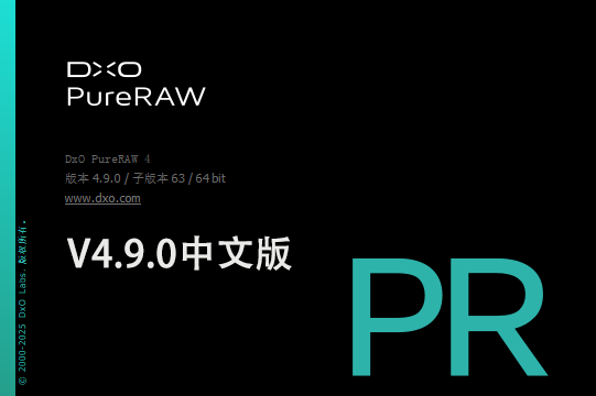 【软件】RAW照片处理修正软件 D.x.O PureRaw 4.9.0(63) Win中文版