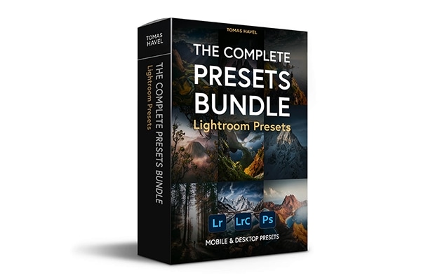 【LR预设】240款自然风光户外冒险旅行人像摄影调色Lightroom预设合集 Tomas Havel – The Complete Presets Bundle