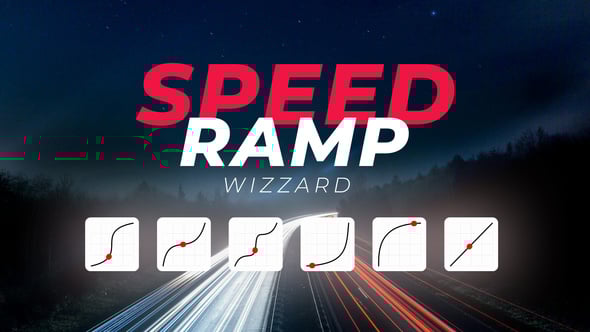 【达芬奇插件】视频快慢变速抖动闪光色散平滑过渡动画特效 Speed Ramping Wizard