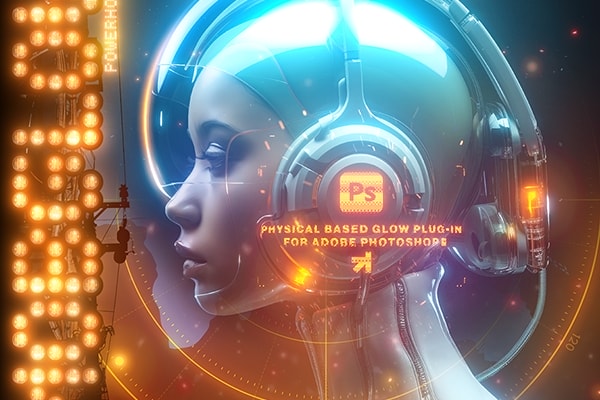 【PS插件】柔和梦幻光晕滤镜照片发光扩散辉光特效插件 mobGlow Photoshop Plugin v1.0.1 Win&Mac汉化版