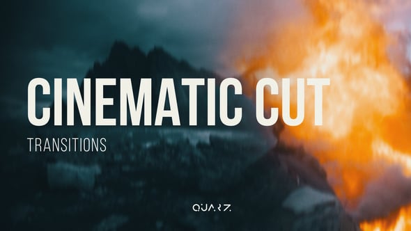 【AE模板】专业电影级视频剪切过渡转场效果 Cinematic Cut Transitions