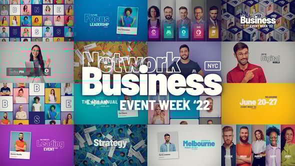 【AE模板】潮流时尚创意动态活动宣传视频开场动画 Event Promo On