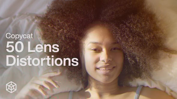 【AE模板】50个优雅梦幻镜头失真光晕效果视频叠加动画 Copycat – 50 Lens Distortions