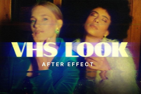 【4K视频素材】139种复古电视录像VHS故障扭曲抖动色彩失真效果视频过渡动画 Pixflow – VHS Look